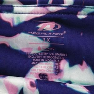 2 Nwt Proplayer Athletic Capri sz 3X